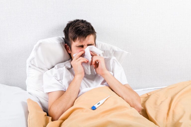 gripe doente