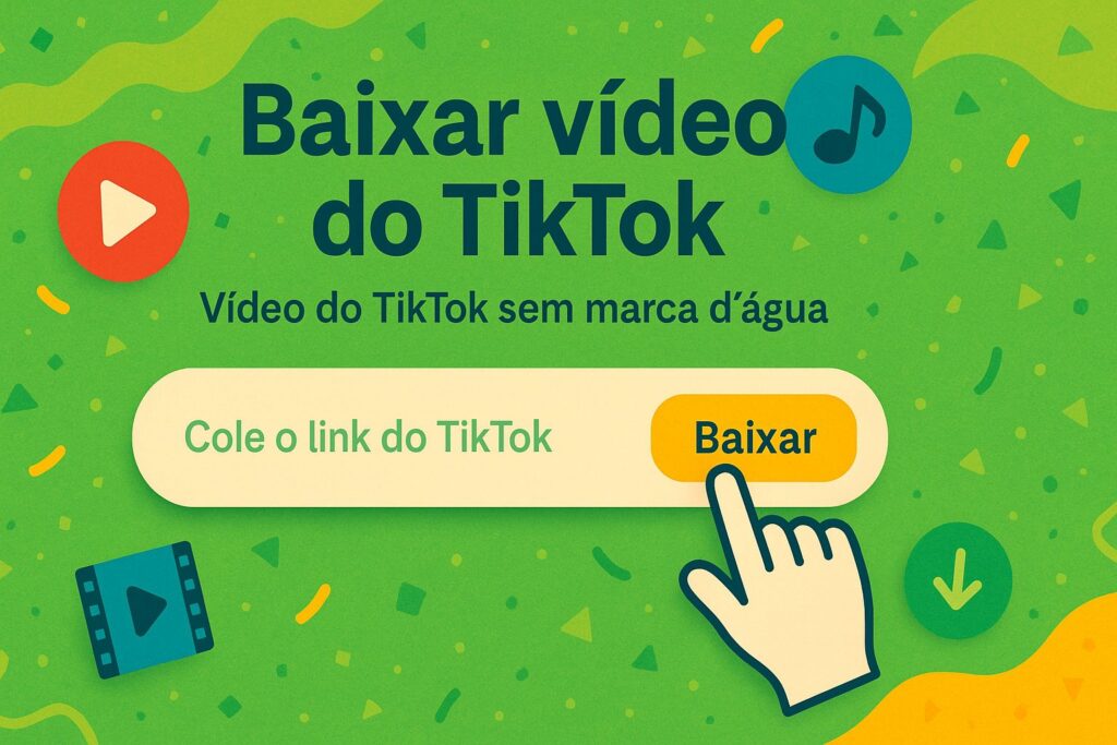 Baixar Vídeo do TikTok Sem Marca D'água